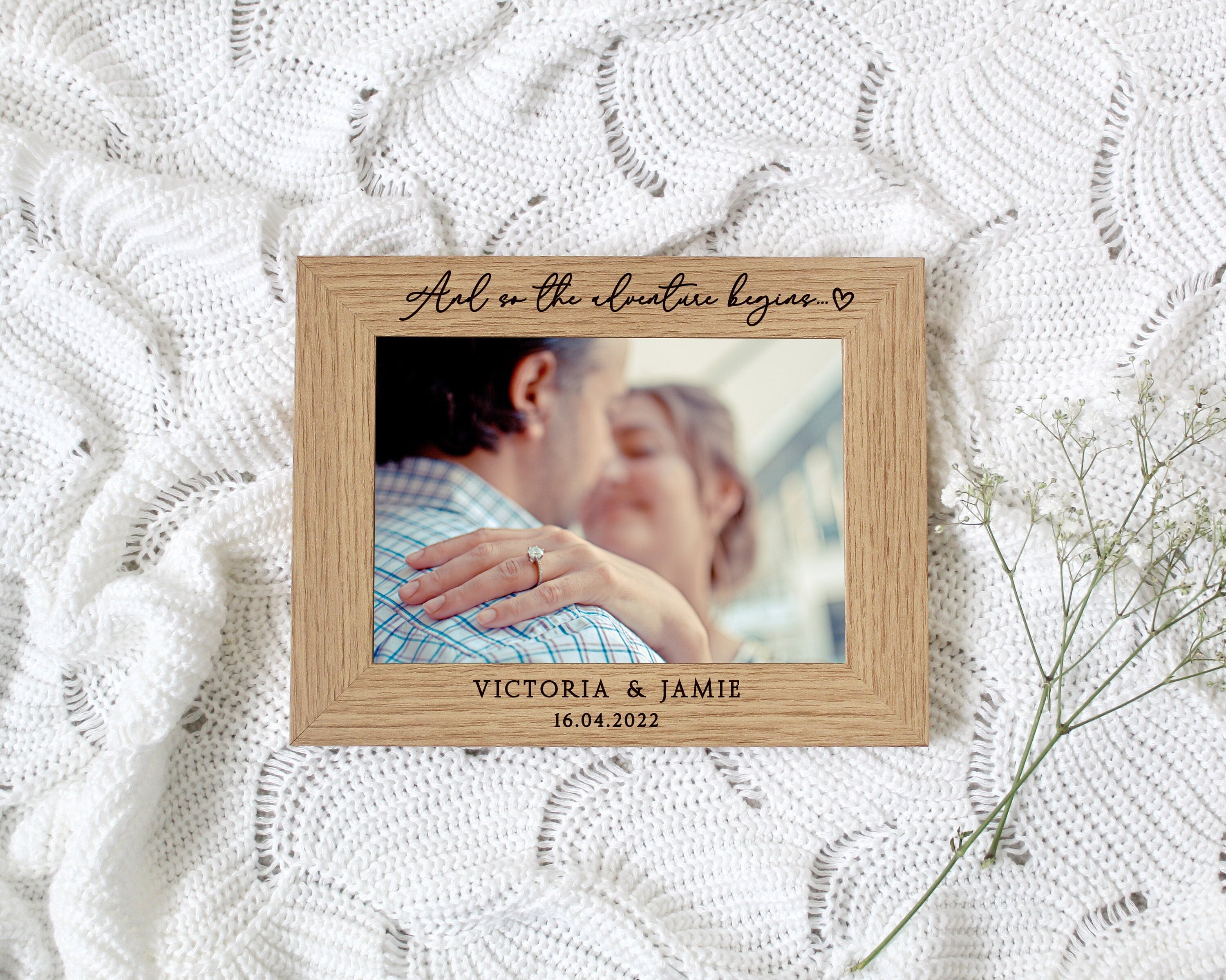 Wall Photo Frame for Brother Birthday, 7x5 inch