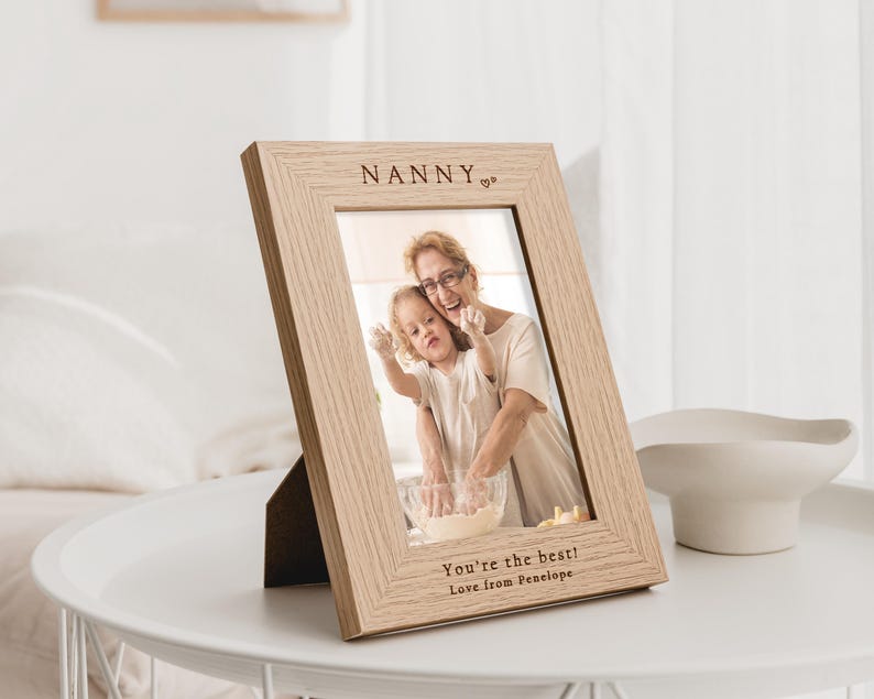 Nana Gift | Gift for Grandma, Nanny, Nana, Granny, Nanna | Mother's Day Gift for Grandma | Grandma Birthday Gift | Grandma Photo Frame imagem 1