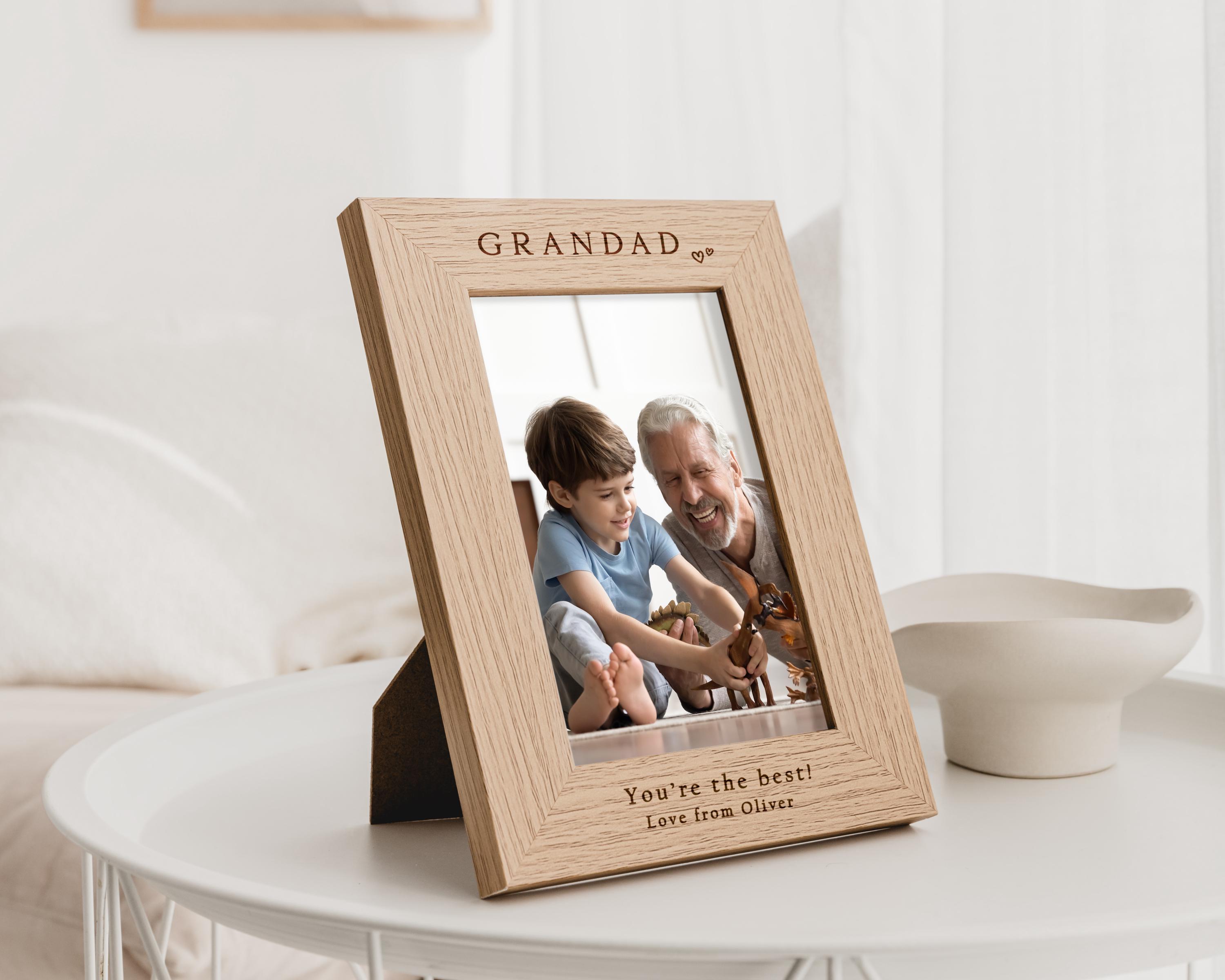 Grandad Gift Gift for Grandad, Grandpa, Nonno, Pops, Papa Father’s Day Gift for Grandad Grandad Birthday Gift Grandad Photo Frame Grandad Gift Gift for Grandad, Grandpa, Nonno, Pops, Papa Father’s Day Gift for Grandad Grandad Birthday Gift Grandad Photo Frame