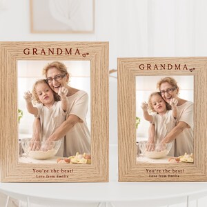 Nana Gift | Gift for Grandma, Nanny, Nana, Granny, Nanna | Mother's Day Gift for Grandma | Grandma Birthday Gift | Grandma Photo Frame imagem 6