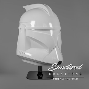 Kit de casco de soldado clon de la fase 1 de resina fundida