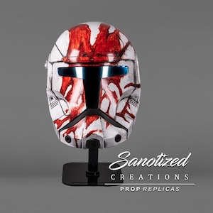 Elmo "Sev" del Commando della Repubblica – Elmo Cosplay di Star Wars – Replica in resina – Approvato dal 501°