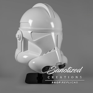 Clone Trooper Helmet Kit Phase 2 – Star Wars Cosplay Helmet – Resin Cast Replica – 501st approved