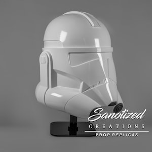Premium resin cast Animated Style Phase 2 Clone Trooper Helmet kit