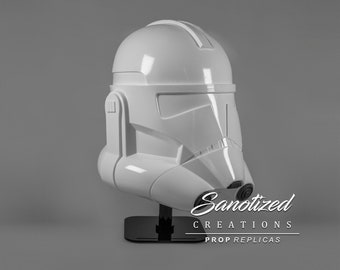Premium resin cast Animated Style Phase 2 Clone Trooper Helmet kit