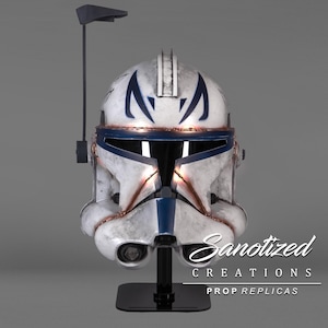Premium resin cast & painted Realistic Style Captain Rex Helmet