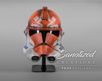 Revenge of the Sith 332nd Clone Trooper inspired  Helmet ready to wear free shipping
