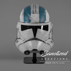 Captain Howzer Clone Trooper inspired Helmet ready to wear free shipping