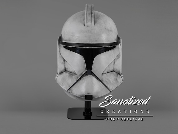 Clone Trooper Phase 1 Helmet – Star Wars Cosplay Helmet – Resin Cast Replica – 501st approved