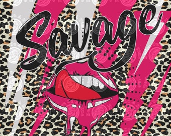 Savage not Averge watercolor Sublimation Transfer Ready to Press -