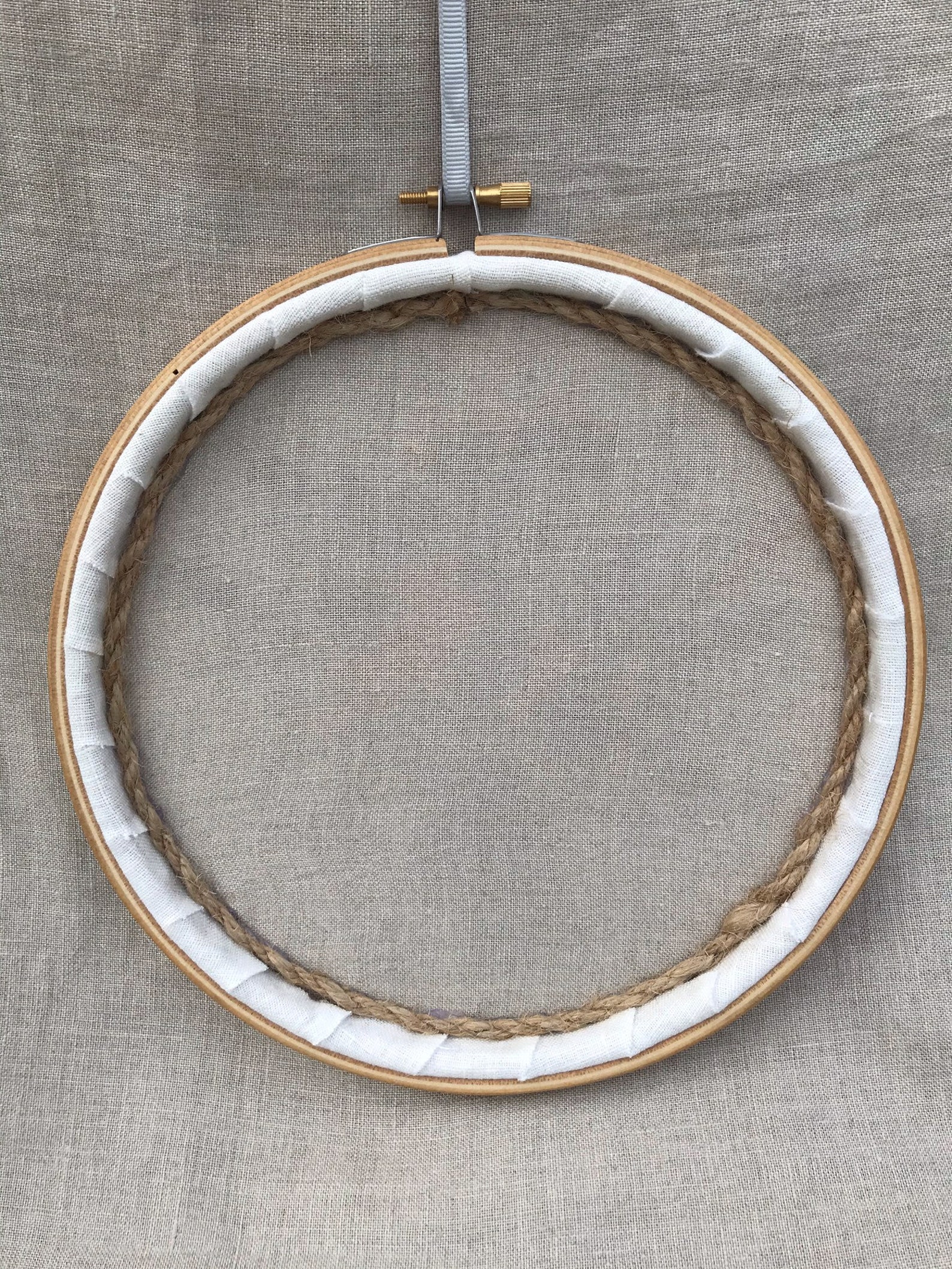 Hand Embroidered Flower Hoop Wall Hanging Large 8 Etsy