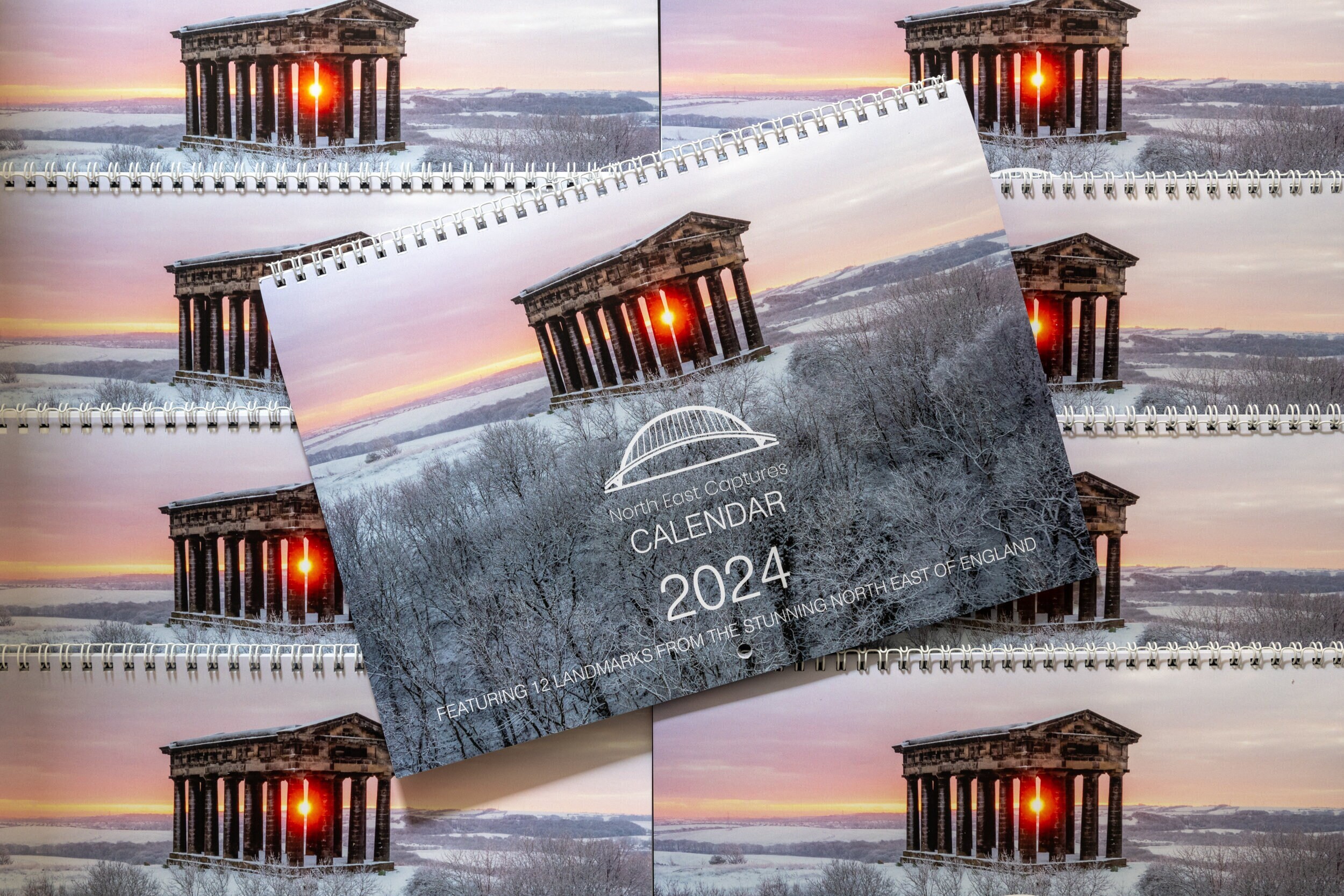 2024 Calendar Featuring Some of North East England's Best Known Landmarks.  - Etsy