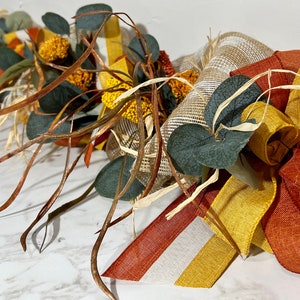 Fall garland, Garland decor , Garland, Fall decor, Garland for Mantel, Thanksgiving garland, Table centerpiece,