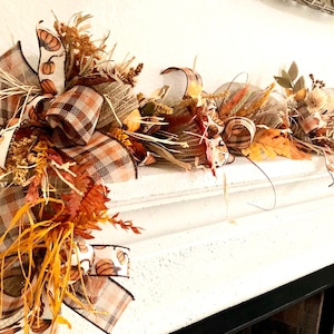 fall garland, Autumn garland, table garland, fall decor, mantel decor, garland, thanksgiving garland, table centerpiece,