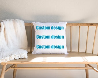 Almohada de guardería personalizada, Funda de almohada de bebé, Funda de almohada de guardería, Almohada de bebé personalizada