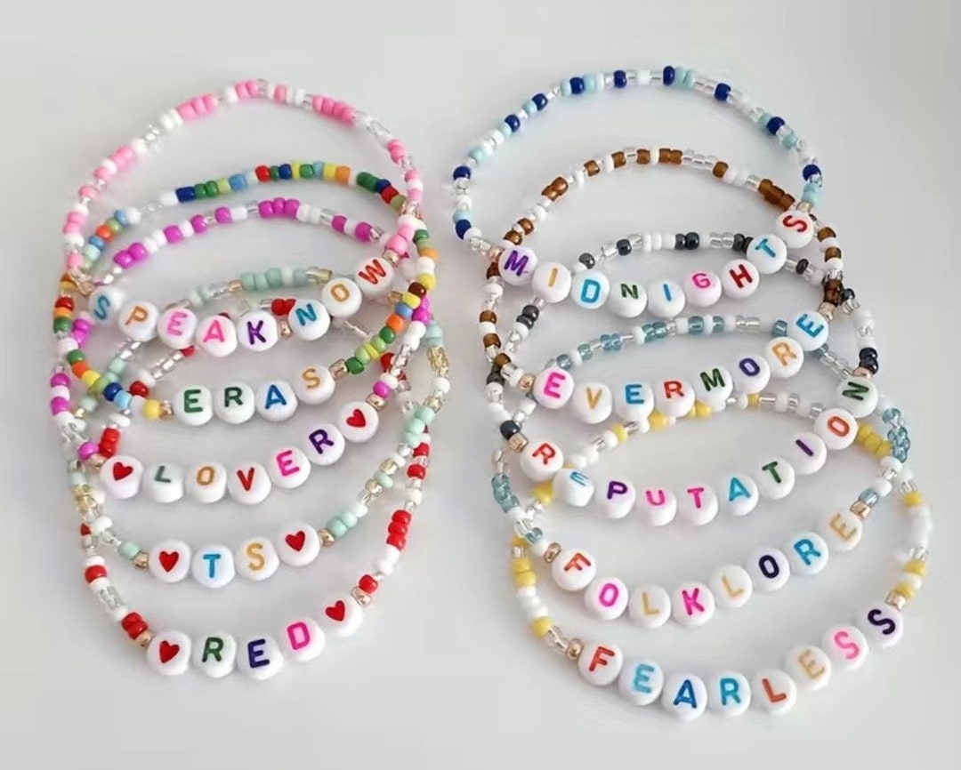 Taylor Swift friendship bracelet - 12 mixed random bracelets! NEW!