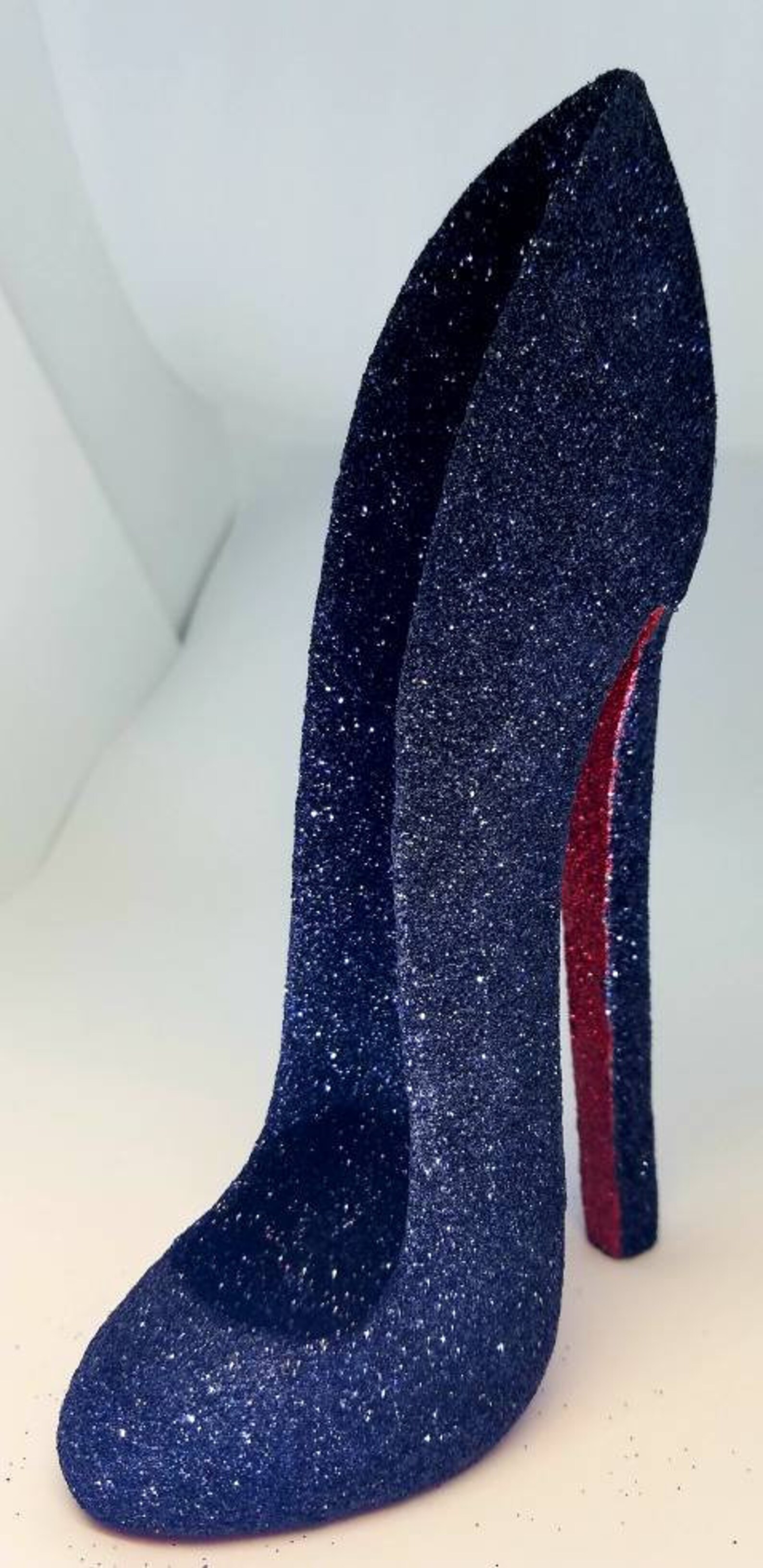 Ceramic High Heel Stiletto Shoe Sculpture Figurine Classic Etsy