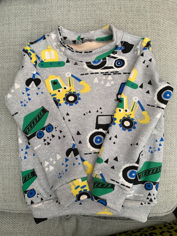 thick grey sweatshirt