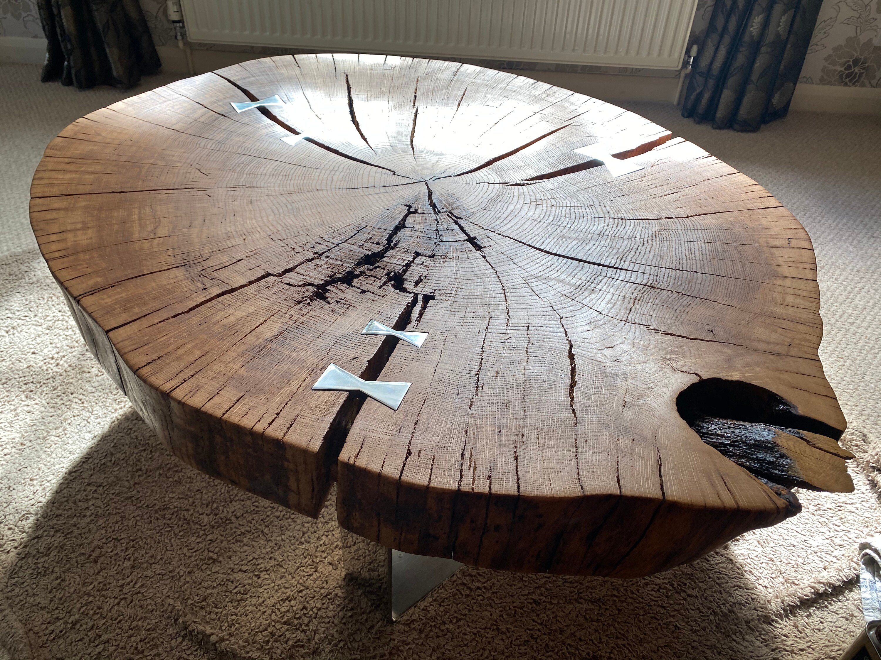 Oak Coffee Table Etsy