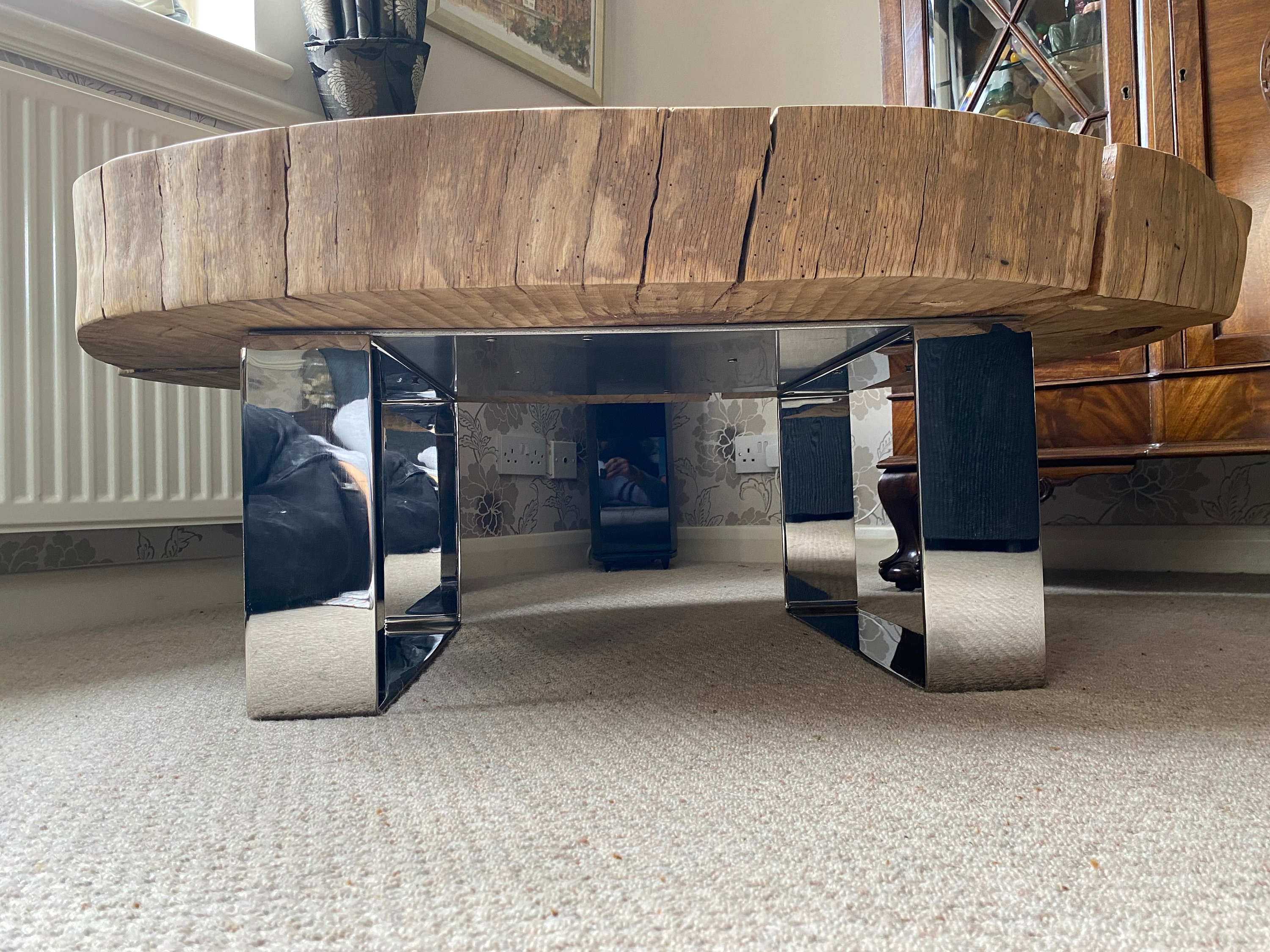 Oak Coffee Table Etsy