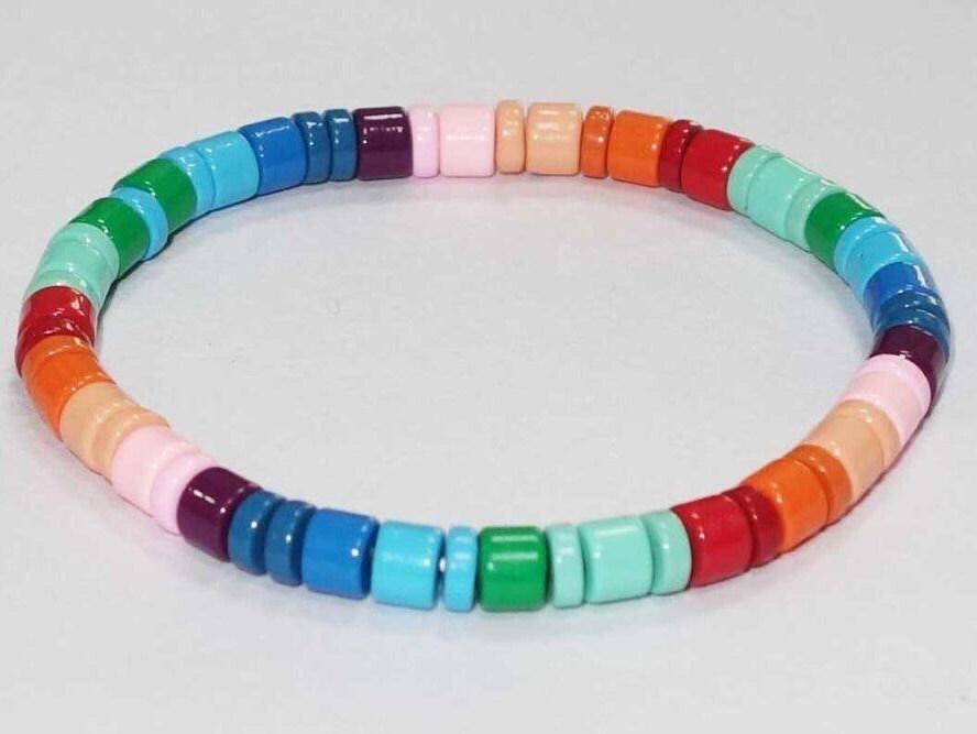 Tile Bracelets enamel Bracelets fashion Bracelets online Etsy