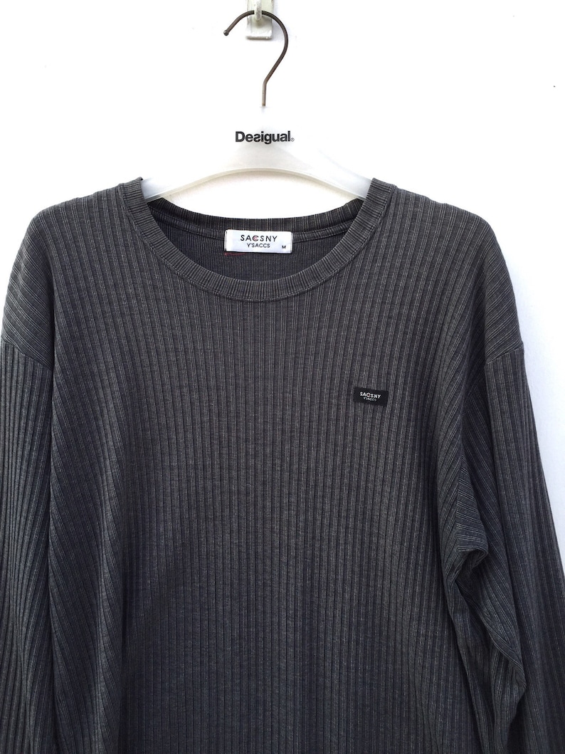 Vintage Yohji Yamamoto Y/'sacss Stripes Long Sleeve
