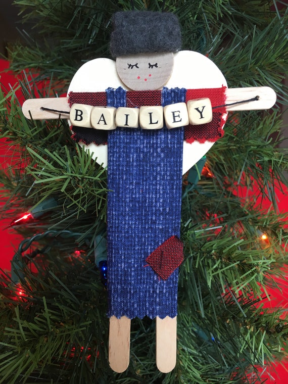 boy angel christmas ornaments