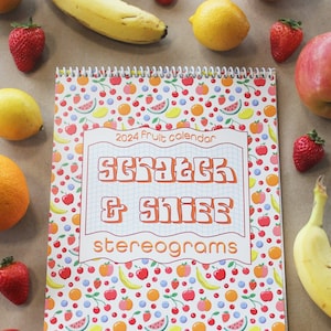 Scratch and Sniff Stereograms Fruit Calendar 2024