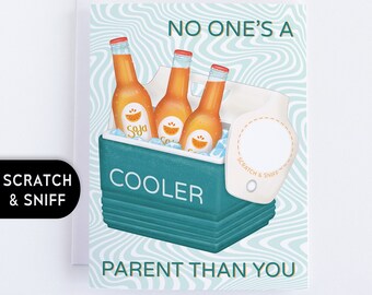 Cooler Parent Scratch and Sniff Card