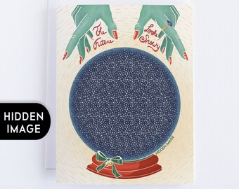 Holiday Crystal Ball Snow Globe