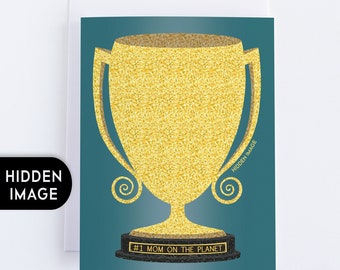 Mother's Day Trophy with Hidden Image