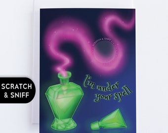 Under Your Spell Scratch and Sniff Card