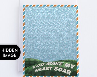 Hot Air Balloon Valentine