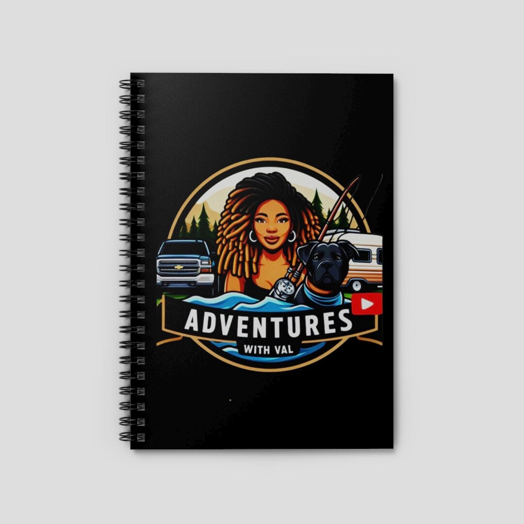 Adventure Spiral Notebook - Ruled Lines, Travel Journal, Inspiration ...