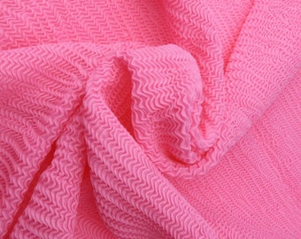 Ribbed Swimwear Fabric in 9 colors: 4-Way Stretch Spandex - By Half Yard