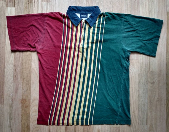 Vintage 1990s Gin Tonic Sportswear Polo Shirt Size