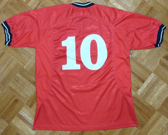 Vintage Manchester United Soccer Jersey #10 XXL - image 2