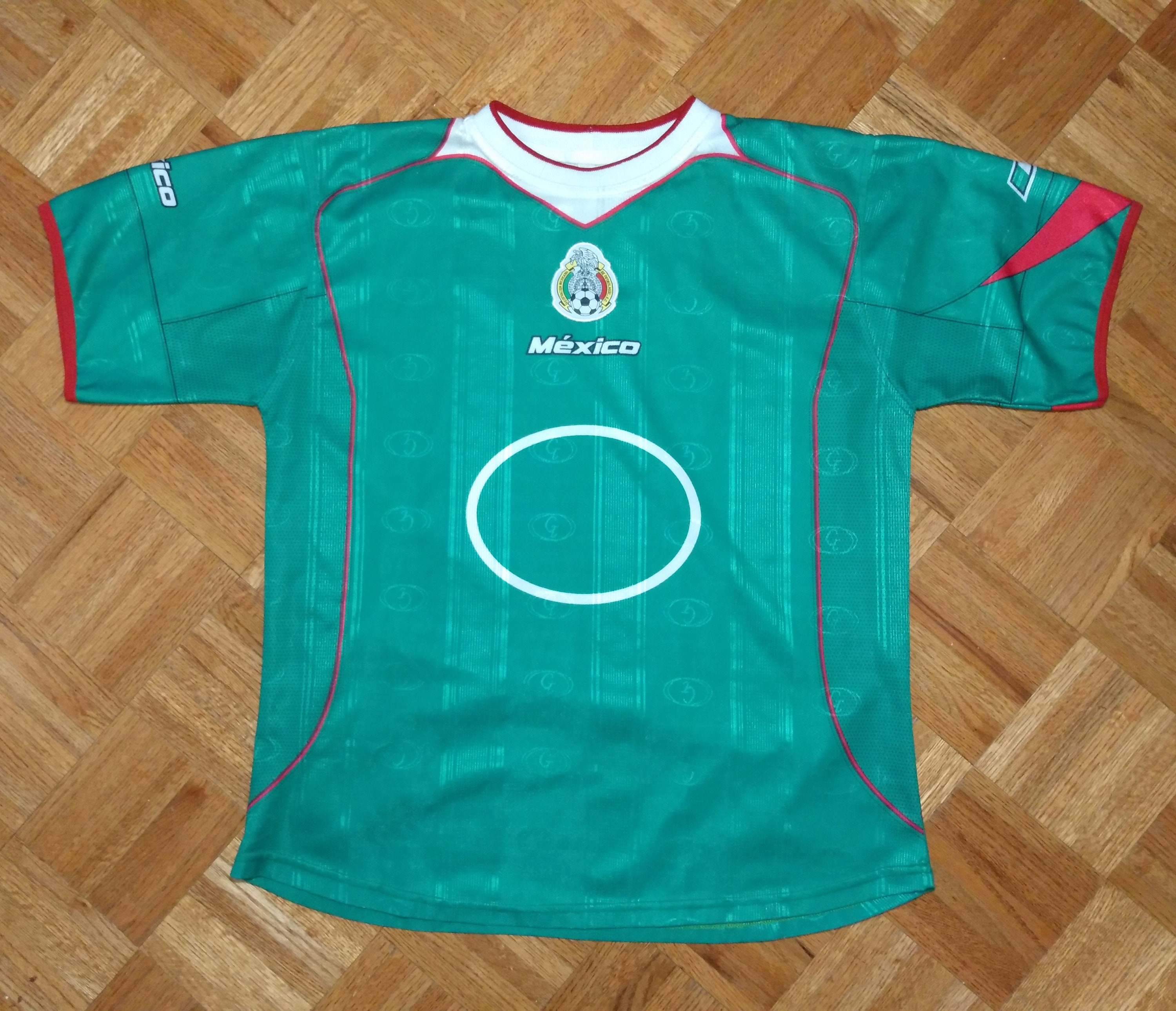 mexico soccer jersey 2002