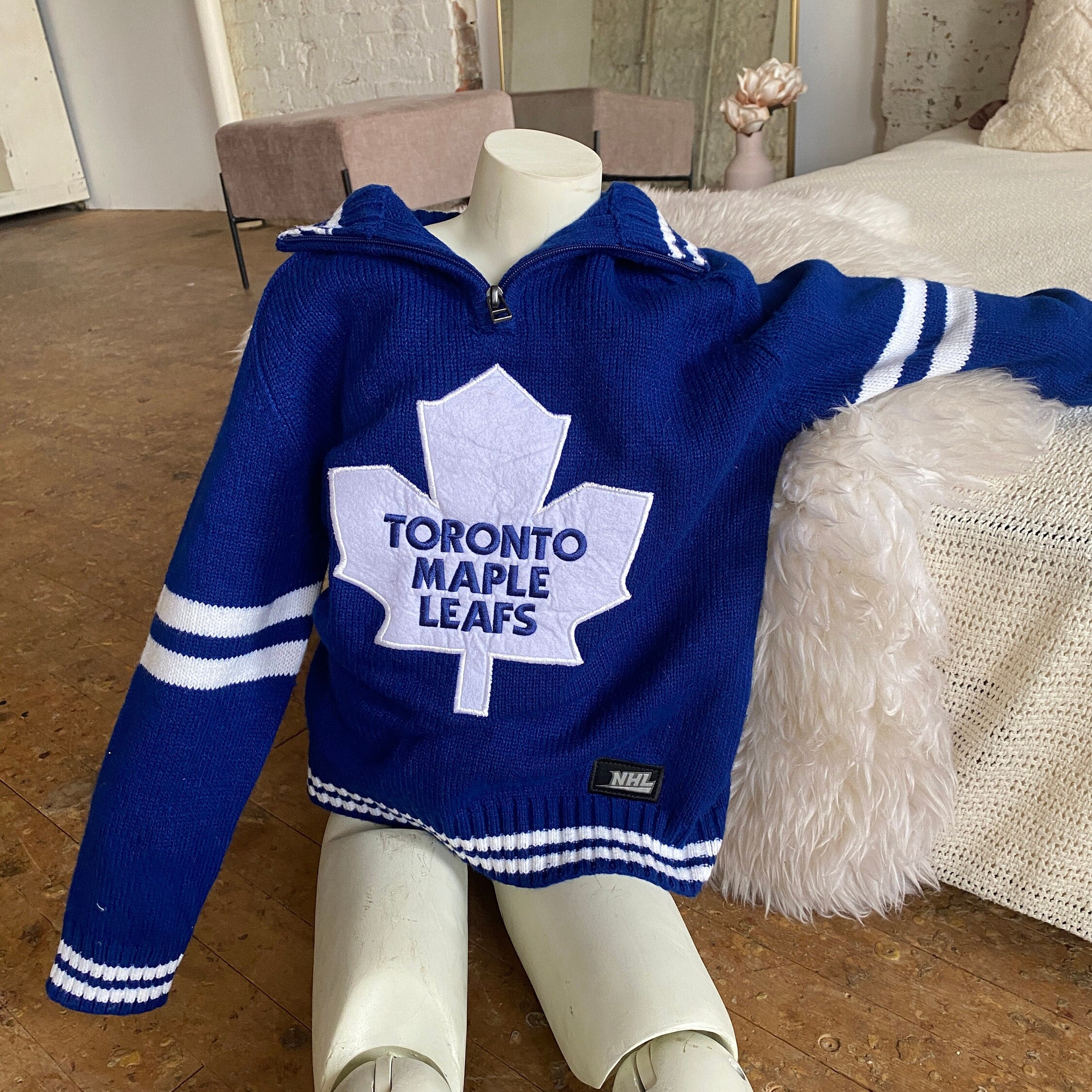 NHL Toronto Maple Leafs Special Native Costume Hoodie Sweatshirt