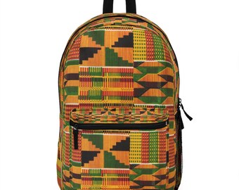 kente cloth backpack