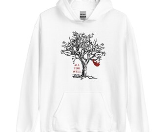 All Too Well Inspired Hoodie | Minimalist Folk Sweatshirt | Cozy Autumn Wear