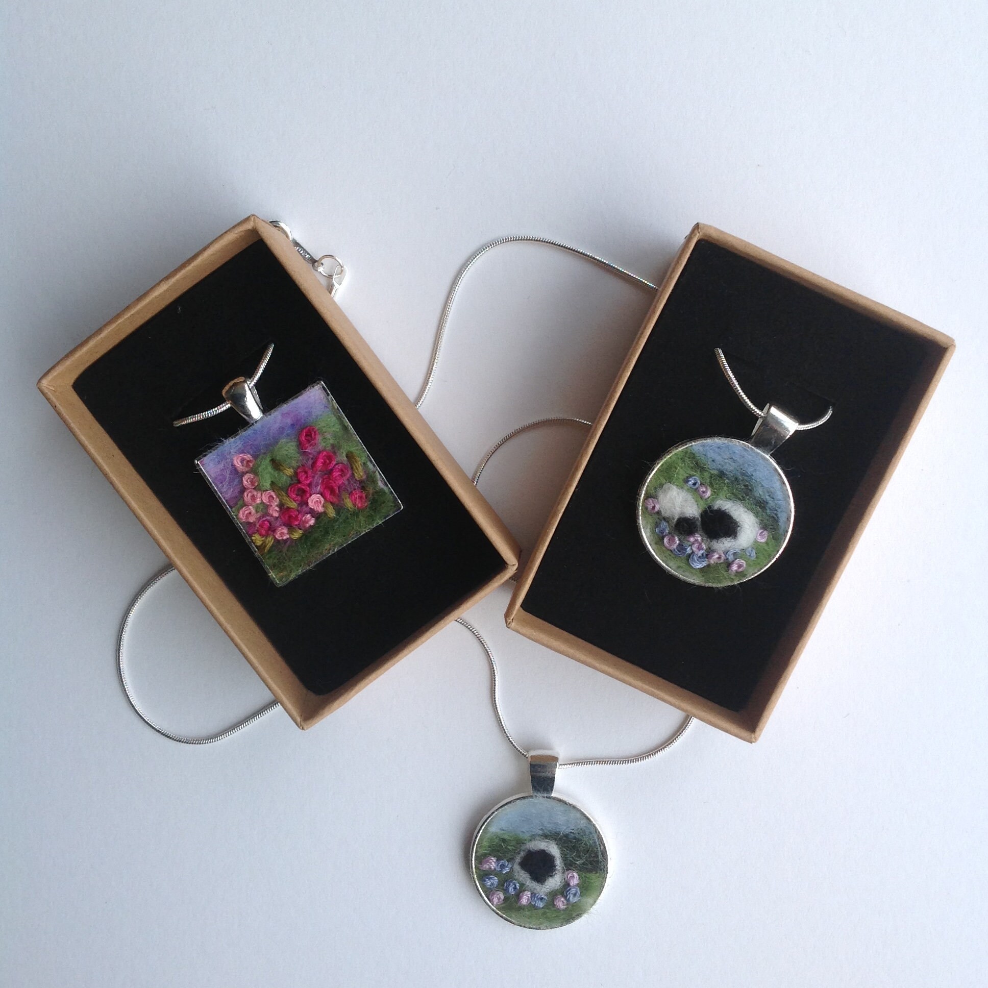 Needle Felting Jewellery Making Craft Kit Etsy UK