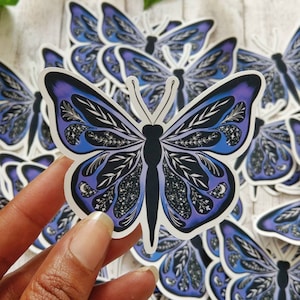 Schmetterling Vinyl-Aufkleber, Labtop-Aufkleber, Boho Sticker