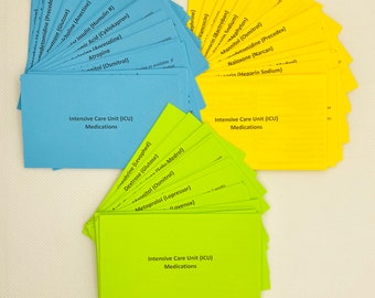 ICU Medication Flashcards