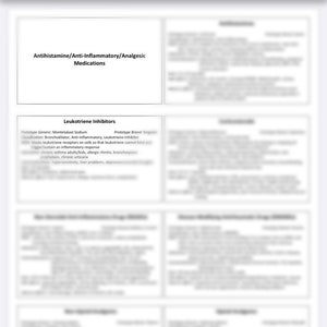 Tarjetas de medicación de farmacología (DIGITAL)