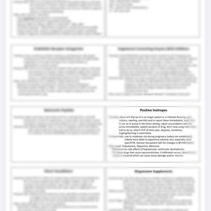 Pharmacology Medication Cards DIGITAL image 3