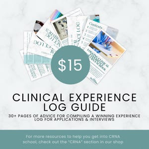 Guide to Logging Clinical Experience for CRNA School