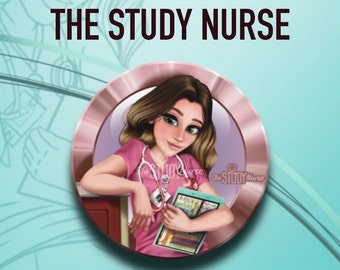 The Study Nurse sticker decal