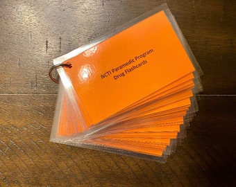 NCTI Paramedic Program Drug Flashcards