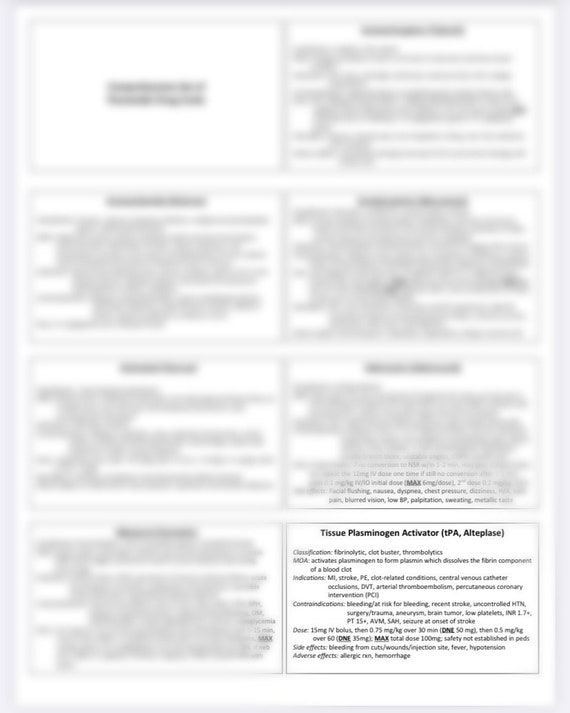 Ems flashcards paramedic drug list free download and 53 off